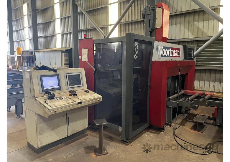 caption 2007 Voortman Beam Saw V613 Drill Line Automatic Tool Changer - Mackay Qld