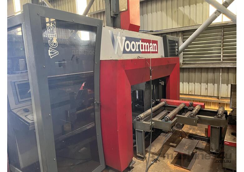 caption 2007 Voortman Beam Saw V613 Drill Line Automatic Tool Changer - Mackay Qld
