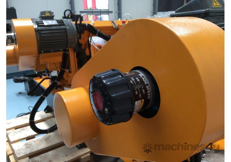 caption EVERISING EV-1018T BAND SAW | DUAL MITRE | MANUAL | 250MM X 450MM CAPACITY