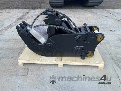 caption Hydraulic Pulverizer Attachment