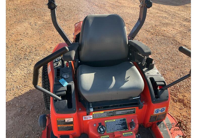 caption Kubota ZG222 Zero Turn Ride On Mower