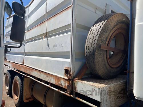 caption Volvo F12 Tipping Tabletop
