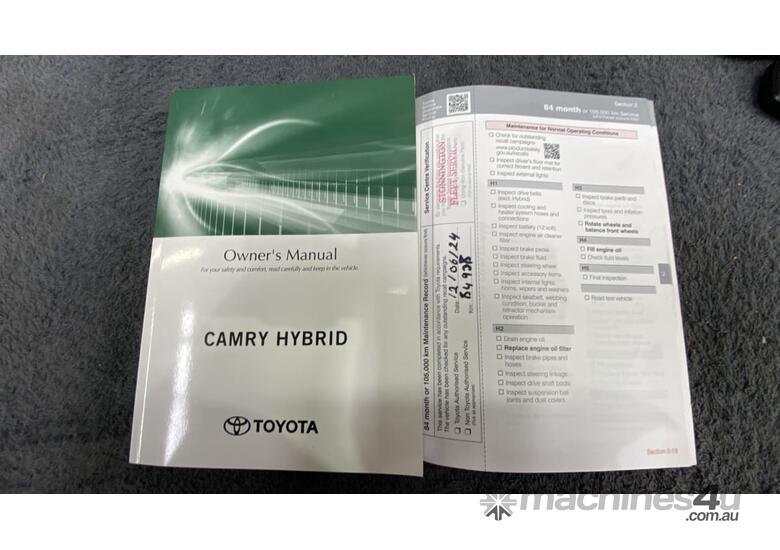caption 2018 Toyota Camry Ascent Sedan Hybrid-Petrol (Auto) (Council Asset)