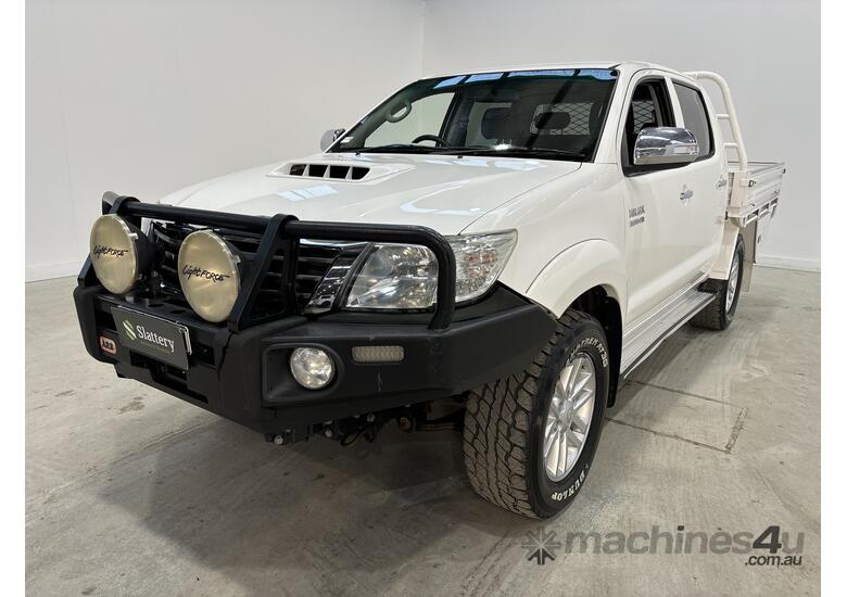 caption 2015 Toyota Hilux SR5 4x4 Dual Cab Utility (Diesel) (Manual)