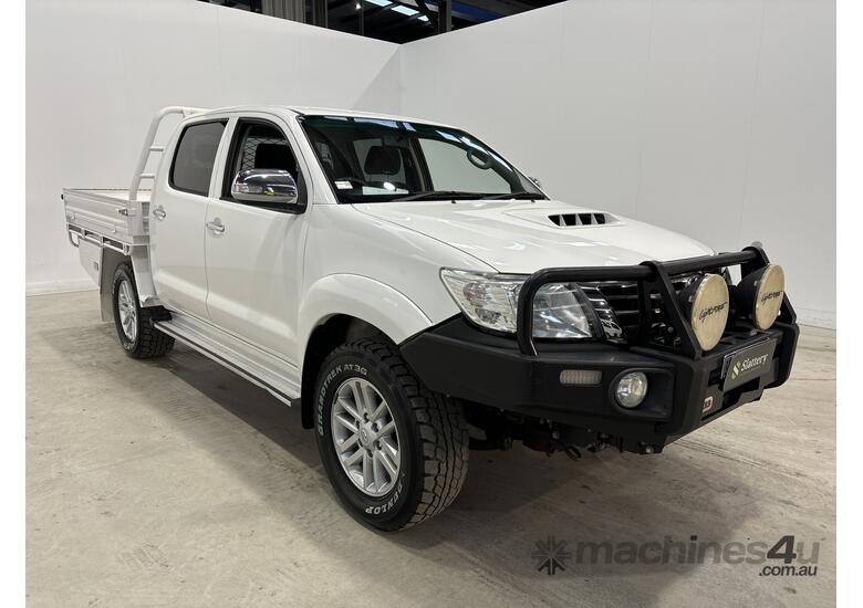 caption 2015 Toyota Hilux SR5 4x4 Dual Cab Utility (Diesel) (Manual)