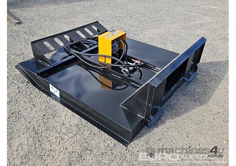 caption Unused Captok Mower to suit Skidsteer Loader
