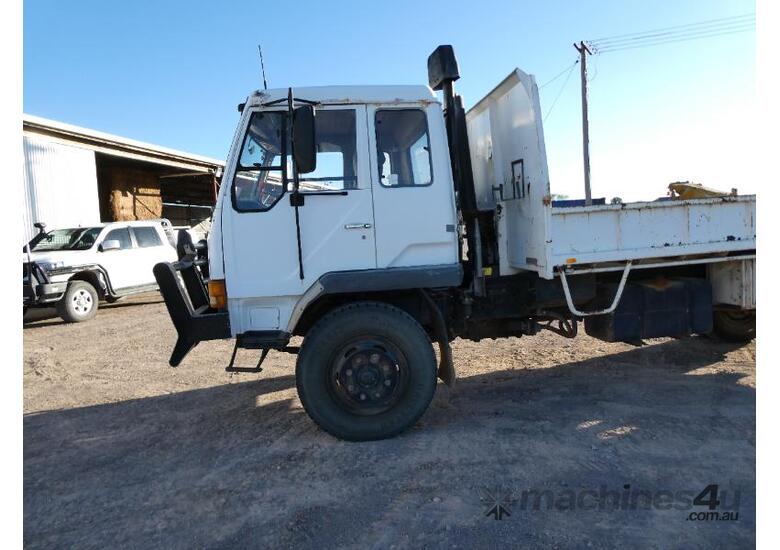 caption MITSUBISHI TIPPER TRUCK