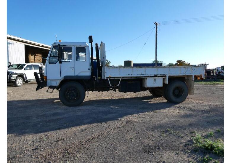 caption MITSUBISHI TIPPER TRUCK
