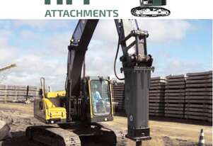 Post Rammer & Rock Breaker suits 1.5-2.5 Ton Range