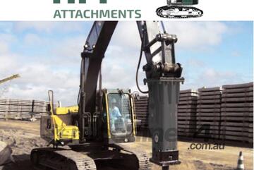 Post Rammer & Rock Breaker suits 1.5-2.5 Ton Range