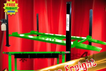 Hammerhead 4.0T Four Post Parking Lift Hoist + Heavy Duty 79 Workbench (Combo Deal)