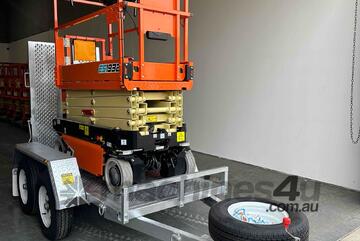 JLG ES1932 - 19ft Scissor lift & Trailer Package