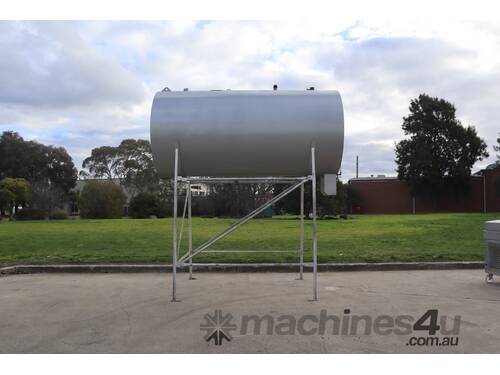 Large Steel Storage Holding Horizontal Tank - 4500L