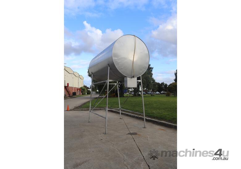 Large Steel Storage Holding Horizontal Tank - 4500L
