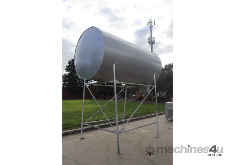 Large Steel Storage Holding Horizontal Tank - 4500L