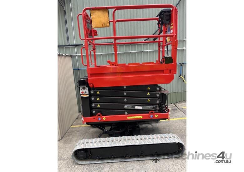 caption Athena tracked scissor lift