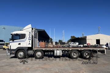 2003 Scania 124 8x4 Tray Truck