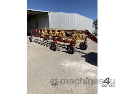 caption Sitrex Magnum 14 Wheel V Rake