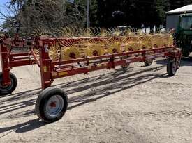 Sitrex Magnum 14 Wheel V Rake - picture0' - Click to enlarge