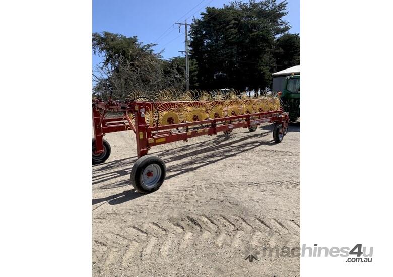 caption Sitrex Magnum 14 Wheel V Rake