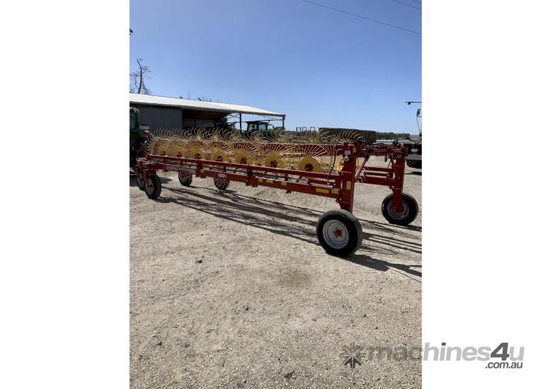 caption Sitrex Magnum 14 Wheel V Rake