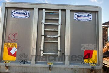 2022 Hercules HEDT-4 Quad Axle Tipping Dog Trailer