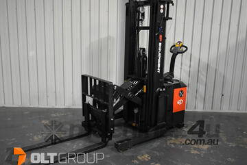   EP 1500kg Electric Walkie Reach Truck 205Ah Lithium Battery 4800mm Mast
