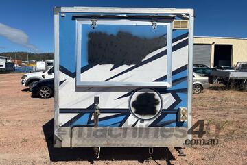 Homemade Dual Axle Food Trailer