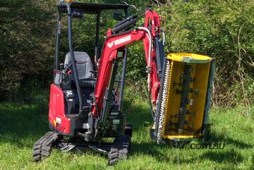 FEMAC T1-80 REV Mini Excavator Flail Mower/Mulcher