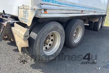 2006 Hercules HEDT-4 Quad Axle Tipping Dog Trailer