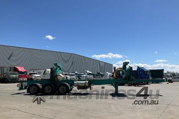 2011 Steelbro SBSS343F Tri Axle Side Loader Trailer