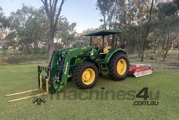 John Deere 5083E Tractor Quicke X36 FEL