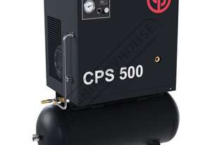 Rotary Screw Air Compressor CPS 500 VS 200 USA Designed & Manufactured in Italy 5.5HP, 4kW, 10 Bar,
