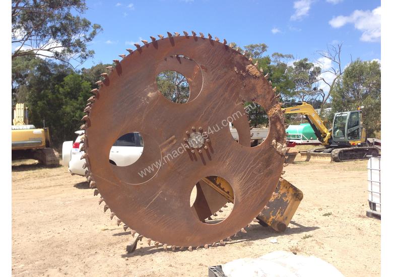 Used 2009 Twin Blade Tungsten Rock Saw Excavator Saw in , Listed on