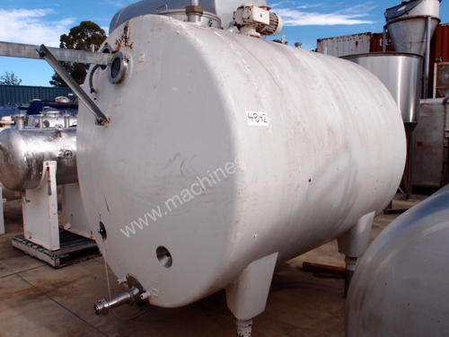 Stainless Steel Mixing Tank - Capacity 4,650 Lt.