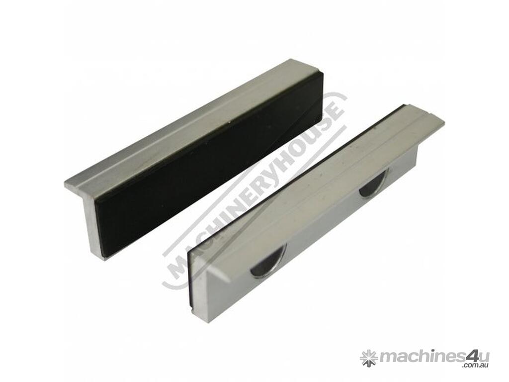 New toolmaster V0535 Aluminium Soft Jaws Rubber Face 125mm