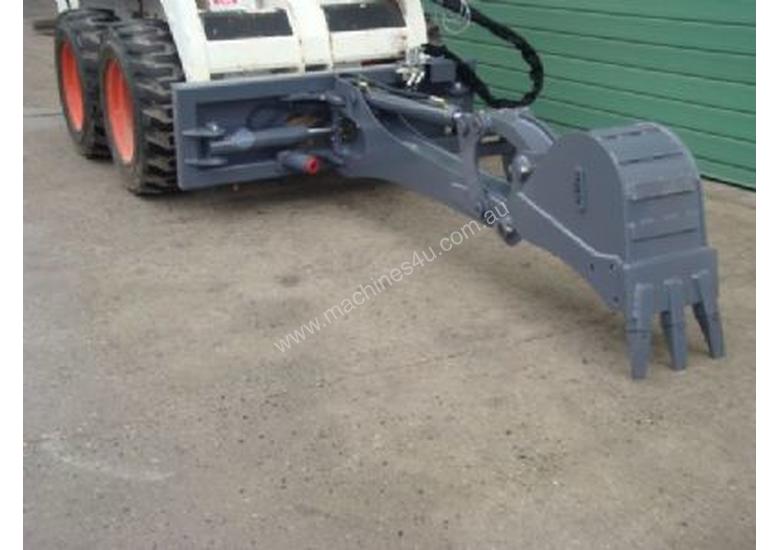 caption Slewing Mini Backhoe
