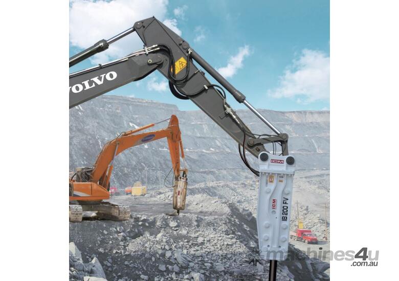 caption Versatach Hydraulic Rock Breaker