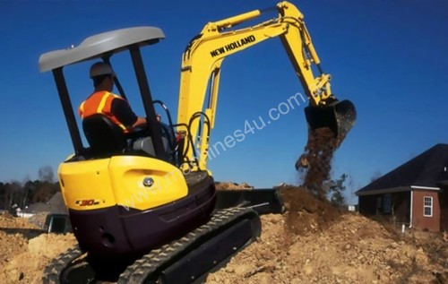New Holland E30 Tracked-Excav Excavator