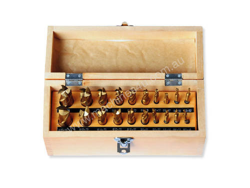 20 Pc End Mill and Slot Drill Set 