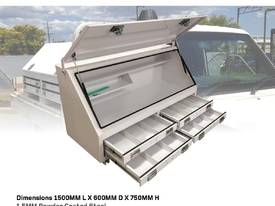 Steel 1500mm 4xDrawers Tool Box - picture0' - Click to enlarge