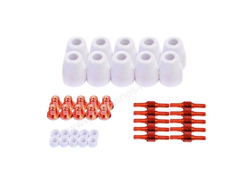 LCON40 40pcs Nozzle Electrode Cup and Ring Set