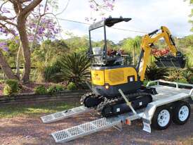  Mini Excavator Yanmar Engine - With Gal Trailer  - picture0' - Click to enlarge