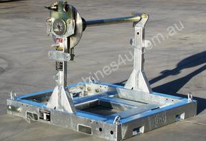 REDMOND GARY 1.5 Tonne Cable (1200mm Width) Drum Stand - Heavy Duty - Galvanised