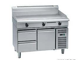 Waldorf 800 Series GP8120E-RB - 120mm Electric Griddle - Refrigerated Base - picture0' - Click to enlarge