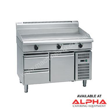 Waldorf 800 Series GP8120E-RB - 120mm Electric Griddle - Refrigerated Base