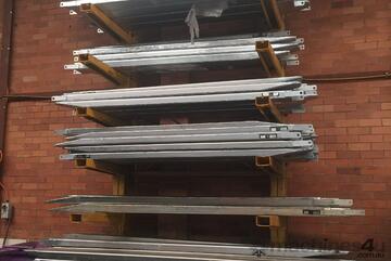 - Galvanized Forklift Tyne Extension Slippers 2400mm