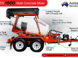 CMX1500 Mobi Concrete Mixer Trailer ATTMIX - picture1' - Click to enlarge
