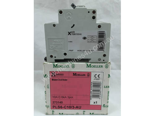MOELLER PLS6-C10/3 Thermal Magnetic Circuit Breake