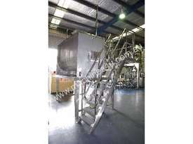 NEW S/S Double Helix Ribbon Blender with platform & access ladder - picture0' - Click to enlarge